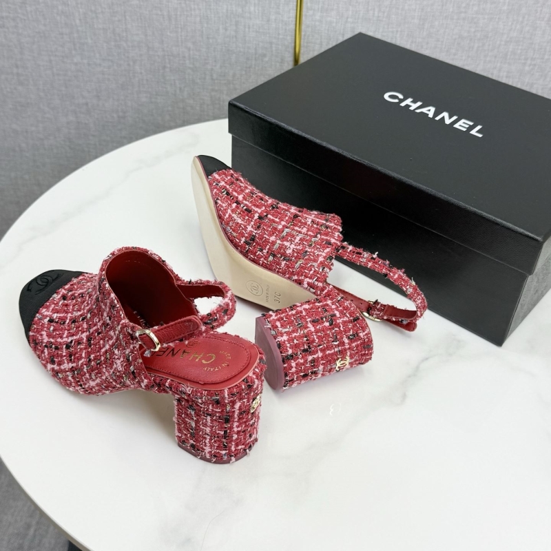 Ch**el heeled shoes